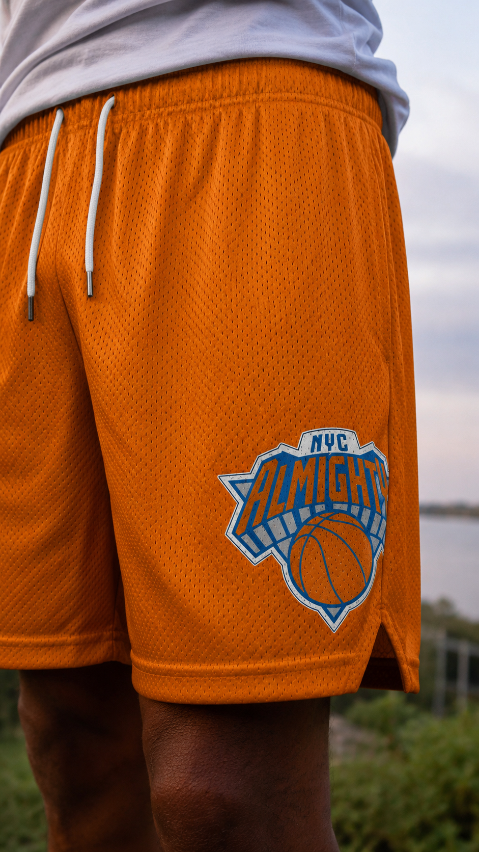 ALMIGHTY "Knicks Orange" Shorts