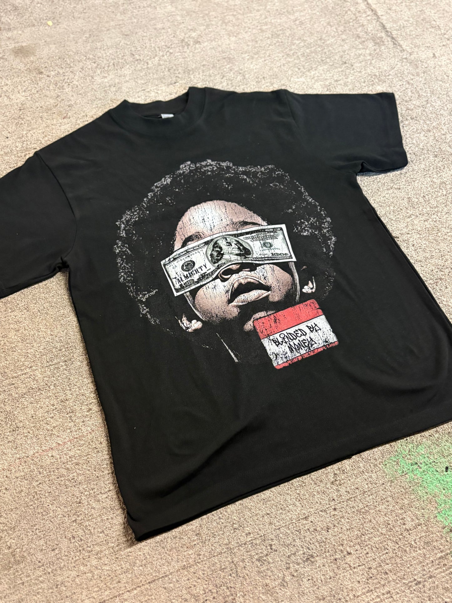 Blinded by Money Graphic T-SHIRT