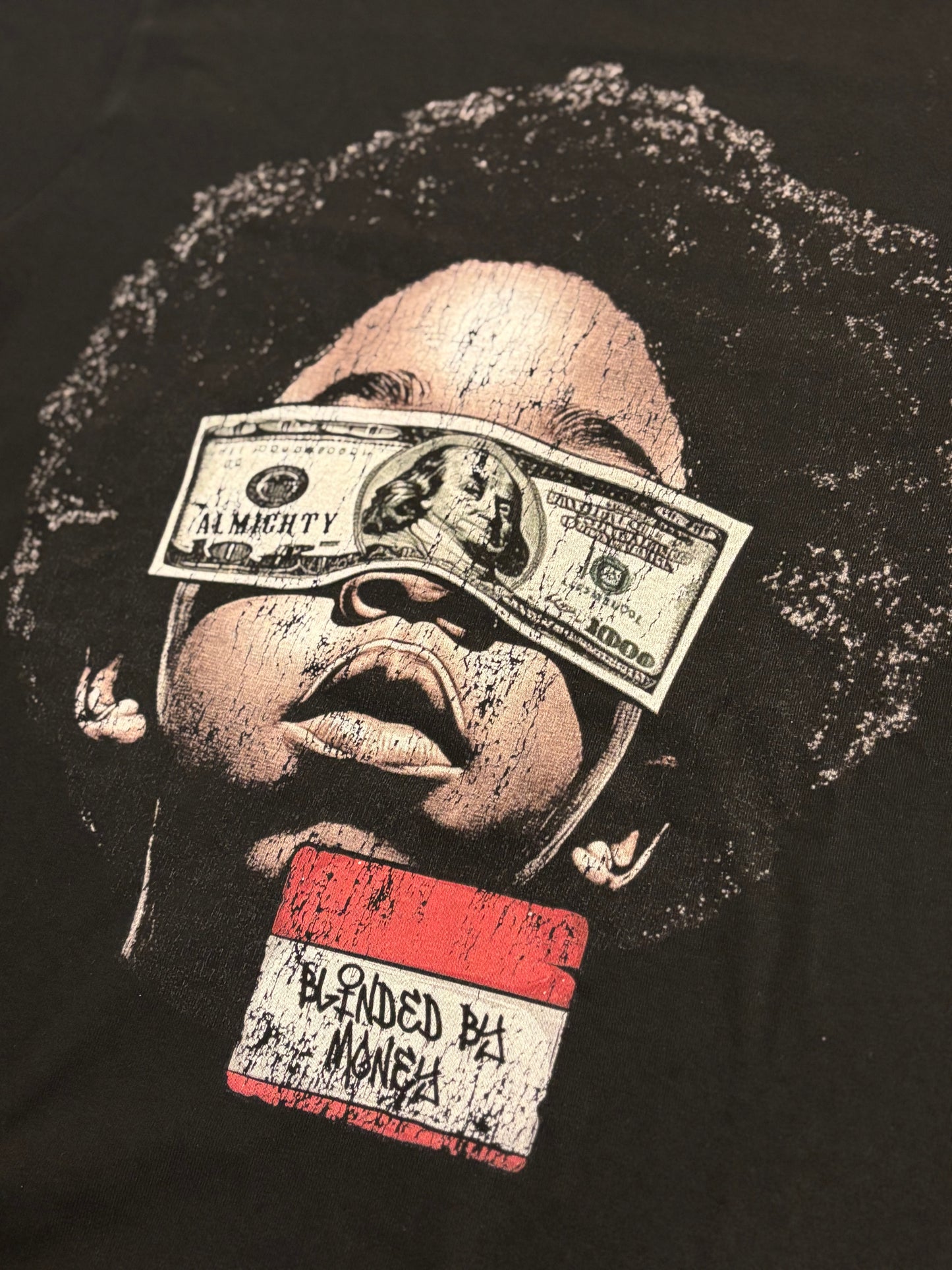 Blinded by Money Graphic T-SHIRT