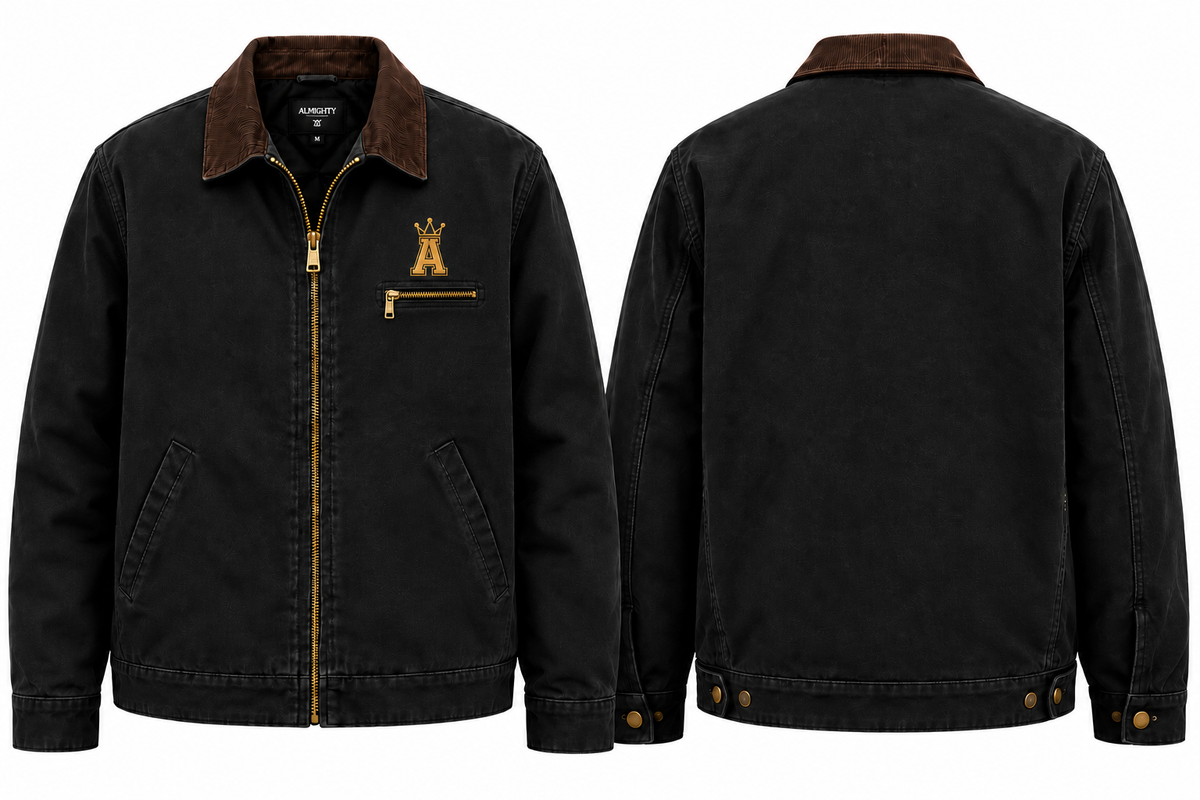 Crown Utility Jacket — Black