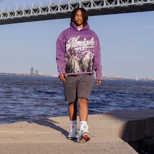 "Purple " The City That Never Sleeps  Hoodie