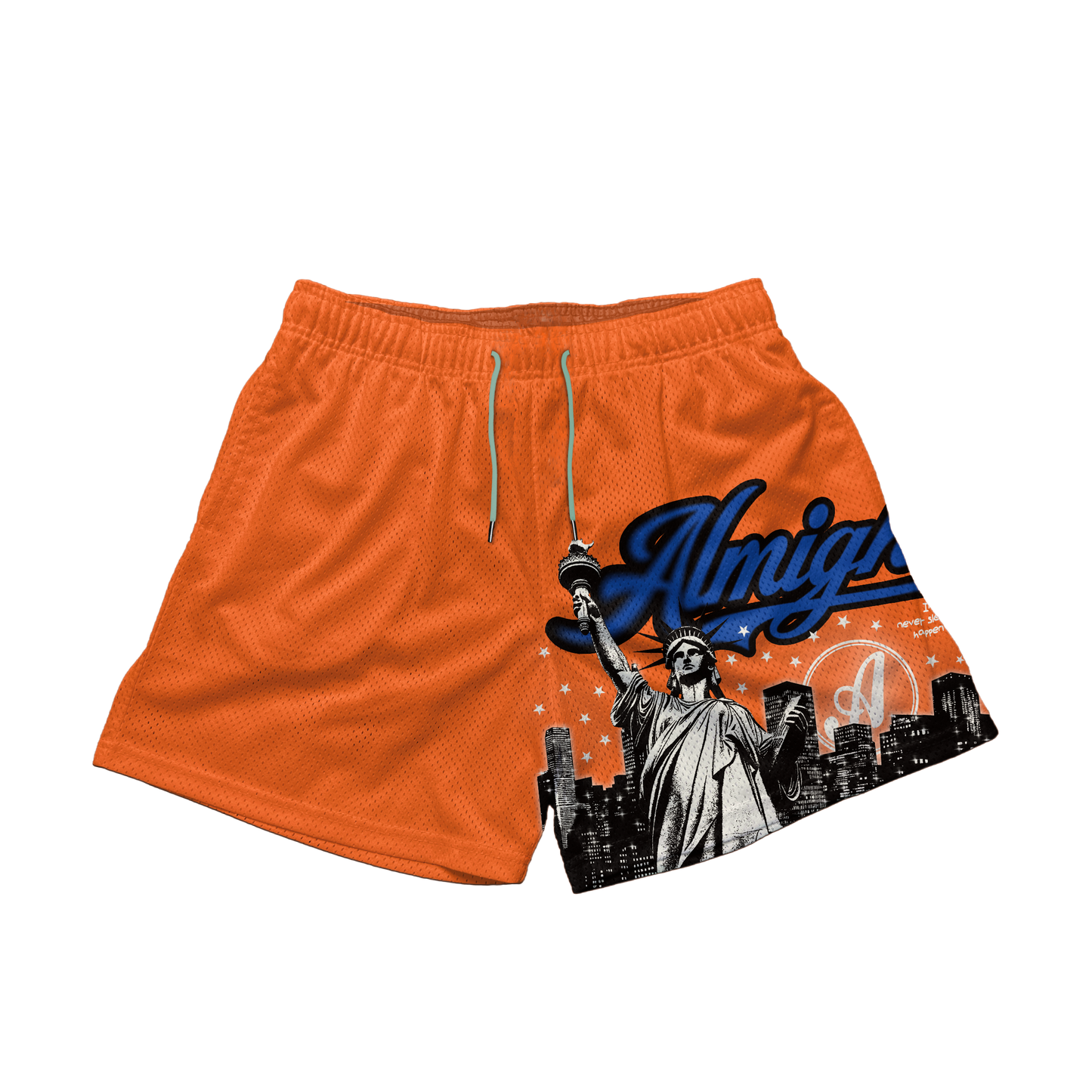 Knicks Orange l "city that never sleeps" Shorts