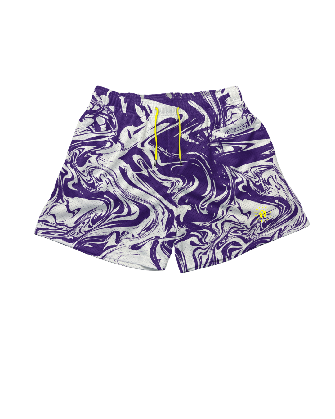 "PURPLE" MARBLE SHORTS