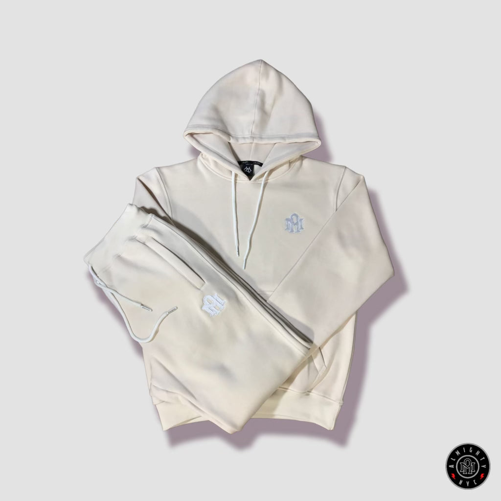 Cream Signature Sweatsuit