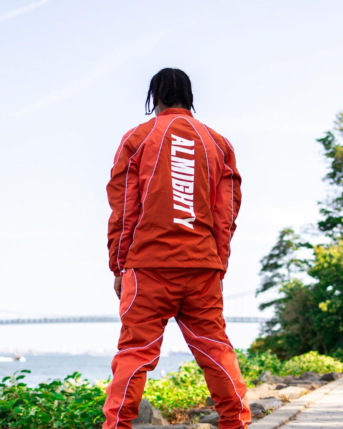 “ BURNT ORANGE” Windbreaker set