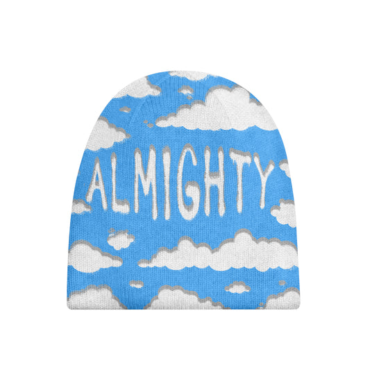 Powder Blue Cloud Knitted hat