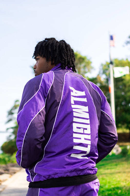 Plum Windbreaker set