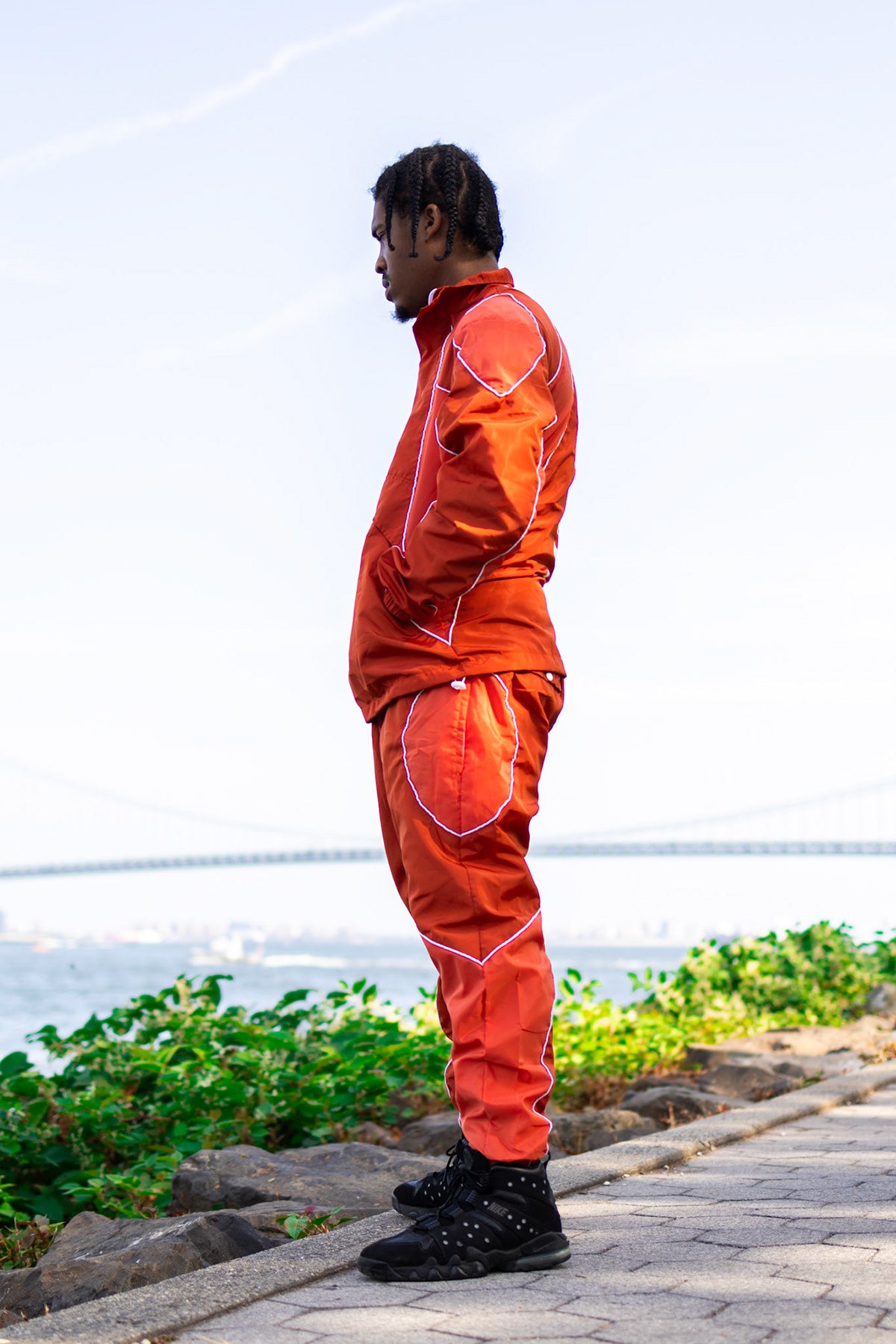 “ BURNT ORANGE” Windbreaker set