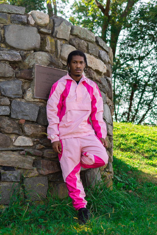 “ BUBBLE GUM Pink”Windbreaker set