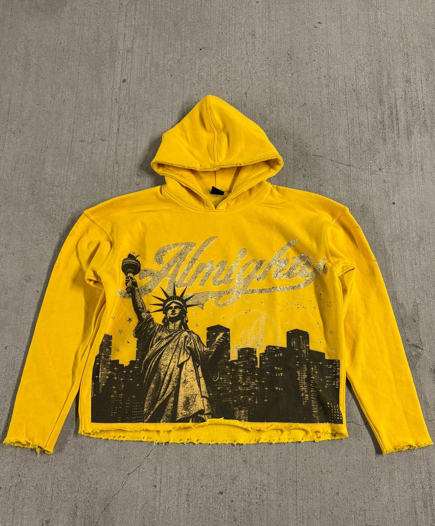 "GOLDENROD YELLOW " The City That Never Sleeps  Hoodie