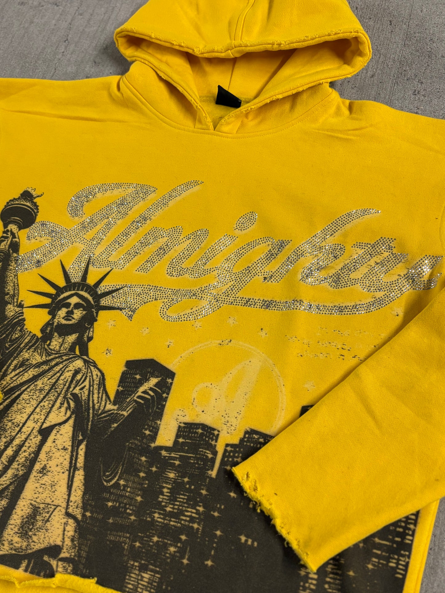 "GOLDENROD YELLOW " The City That Never Sleeps  Hoodie