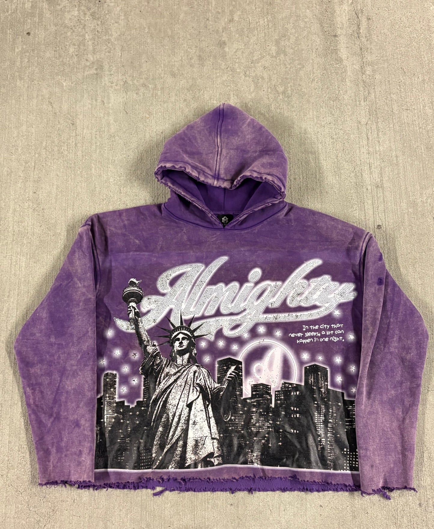 "Purple " The City That Never Sleeps  Hoodie